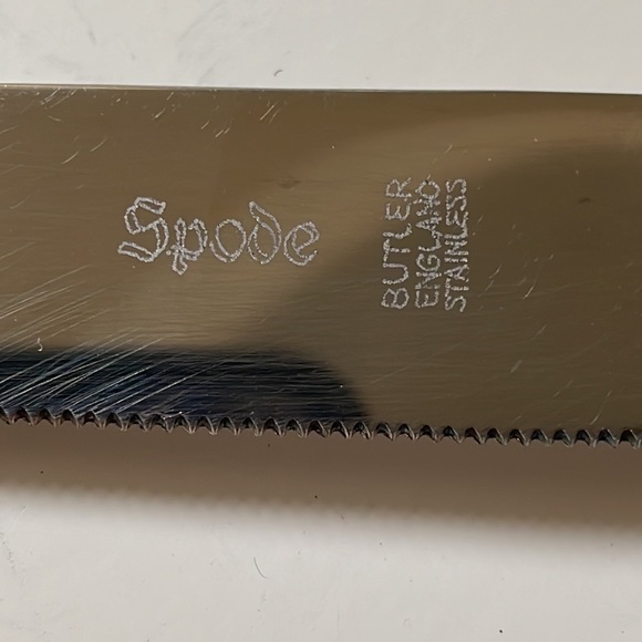 Spode Christmas Tree cake knife - Picture 3 of 3